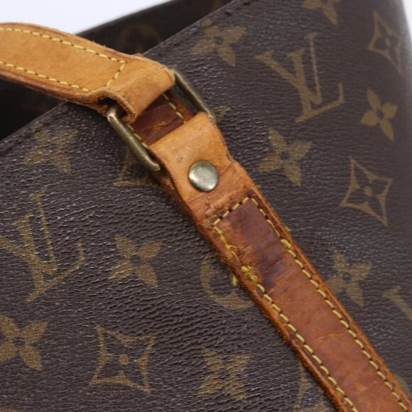 LOUIS VUITTON Monogram Sac Shopping Tote Bag M51108 LV Auth 144951 - Picture 12 of 16